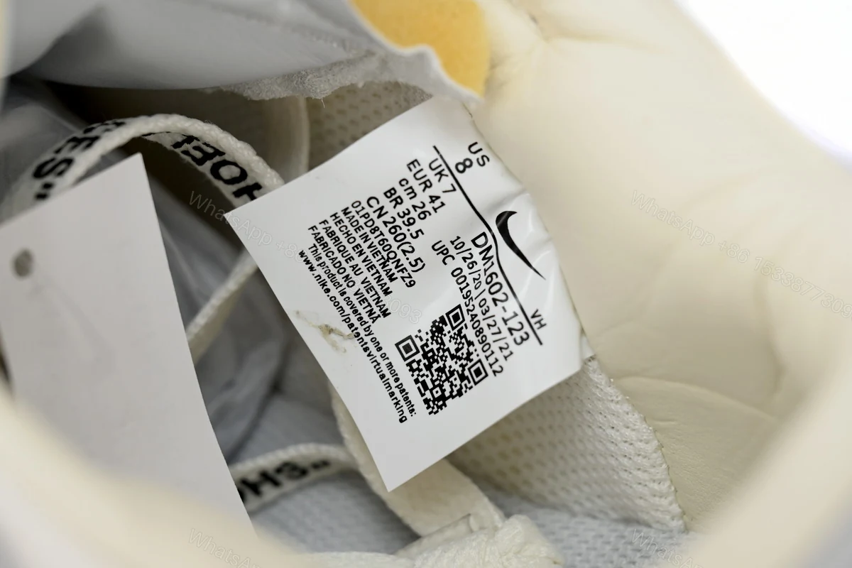 View 13 of OFF WHITE x Nike Dunk SB Low The 50 NO.49 DM1602-123