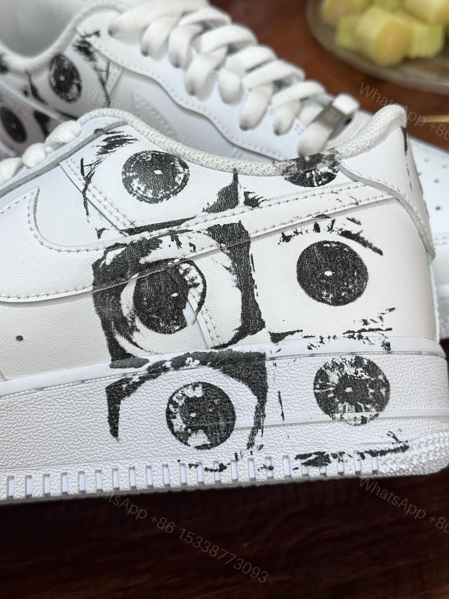 View 5 of Nike Air Force 1 Low Supreme Comme des Garcons Shirt