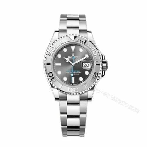 Rolex Yacht-Master 126622 Super Clone : Rolesium Platinum Bezel Rhodium Dial 40mm — view 1