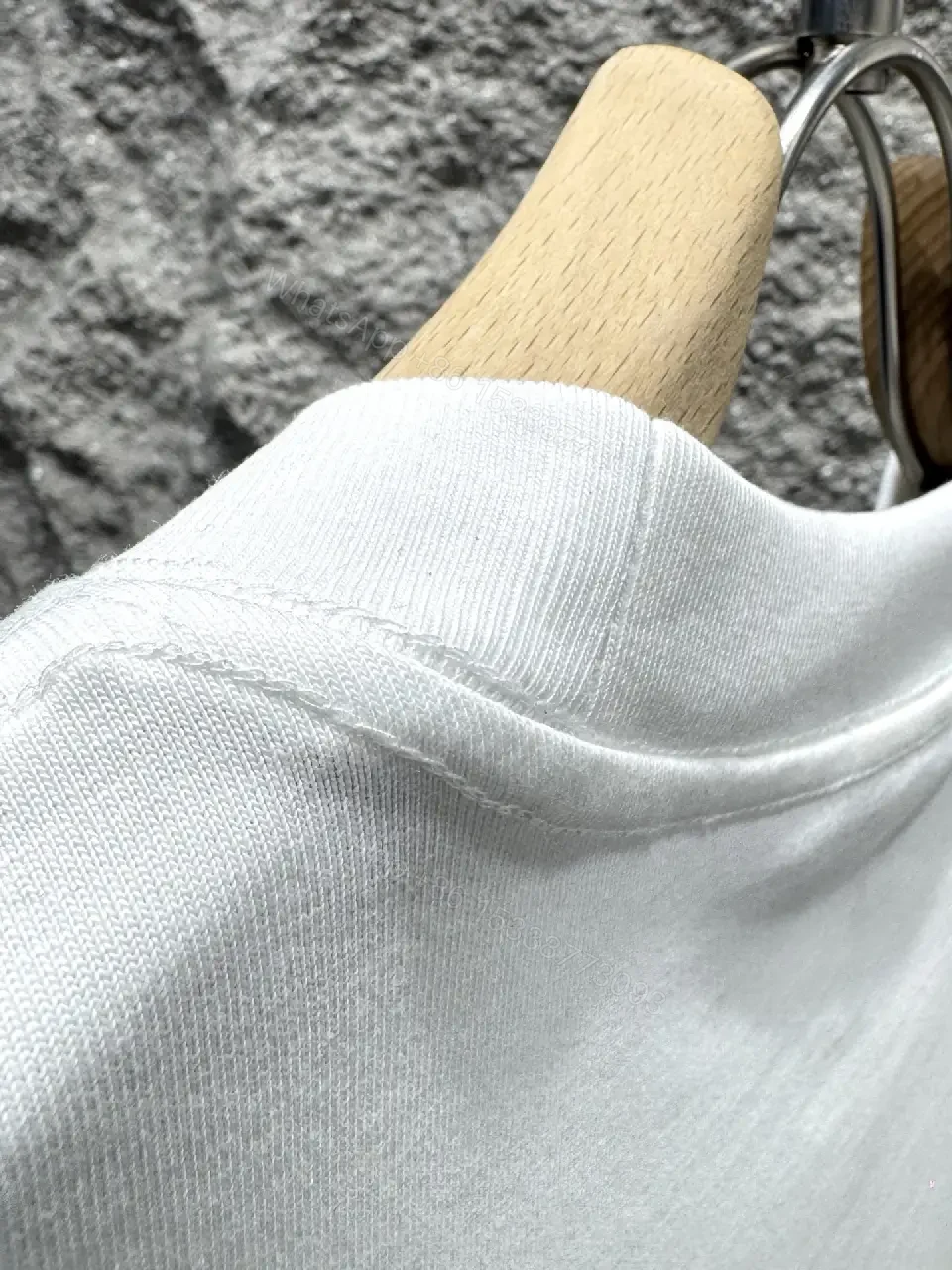 View 11 of White Cotton Dior Graphic T-Shirt