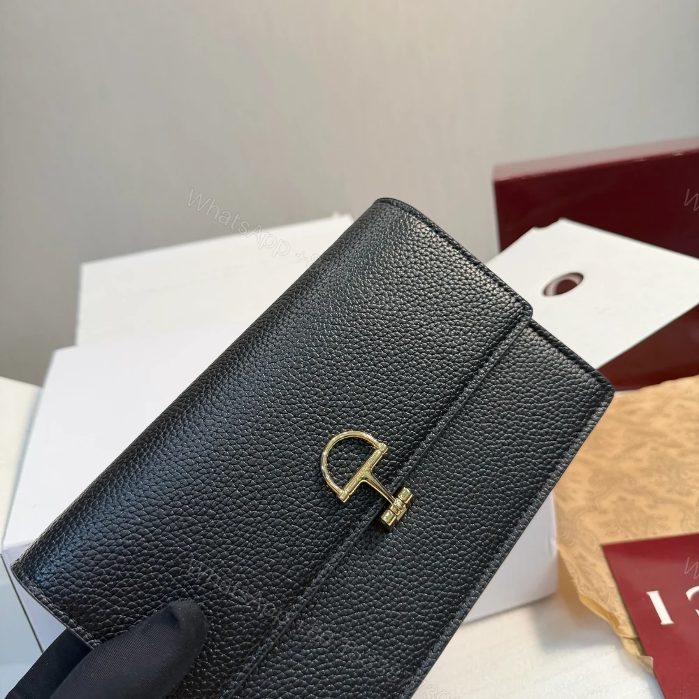 View 8 of Gucci Half Horsebit Wallet On Chain Black 20Cm