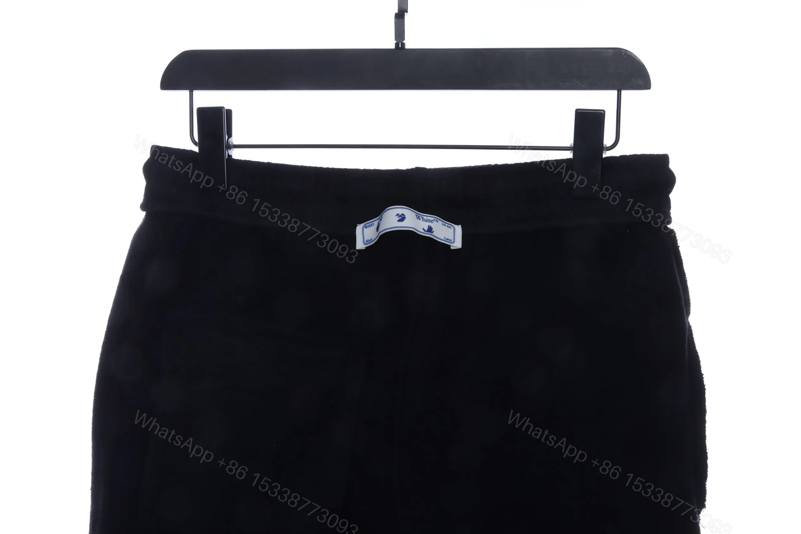 View 6 of Off-White Purple Red Diagonal Shorts