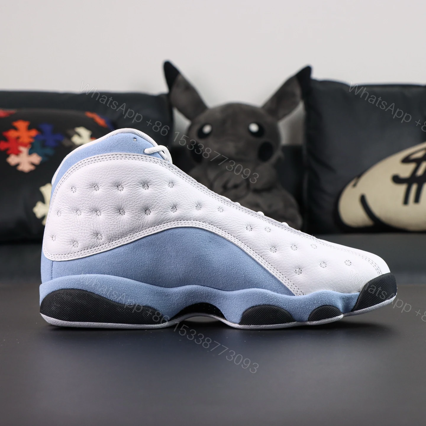 View 2 of Air Jordan13 Retro Blue Grey Reps