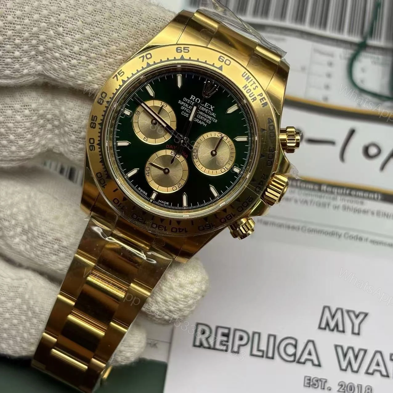 View 3 of Superclone Rolex Daytona 40 mm 126508 “John Mayer”