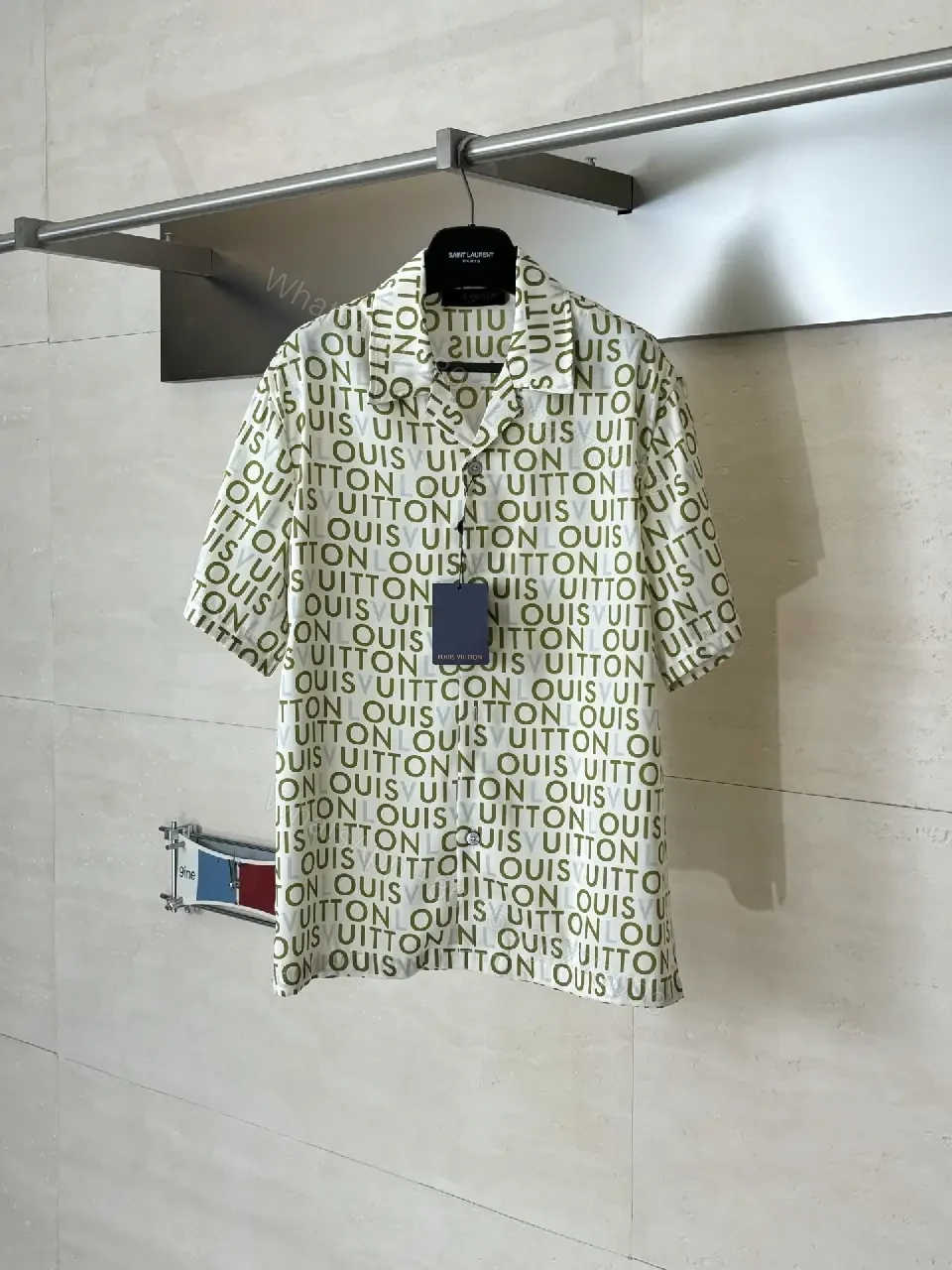 View 11 of Monogram Print Shirt Jacket: Lightweight, Polished, Versatile