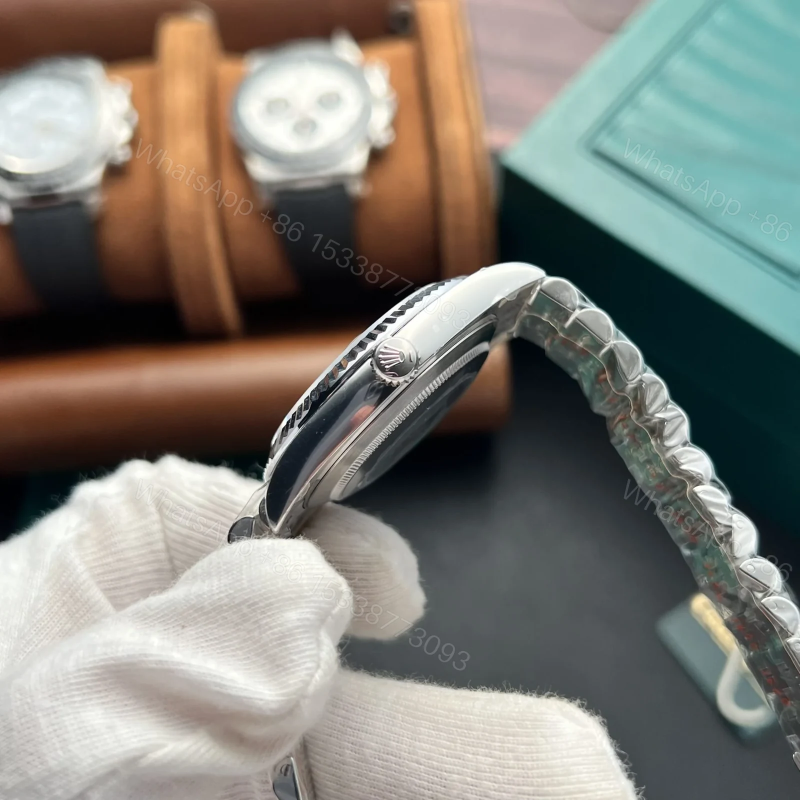 View 5 of Rolex Datejust Silver Dial 126334-0004 41 mm
