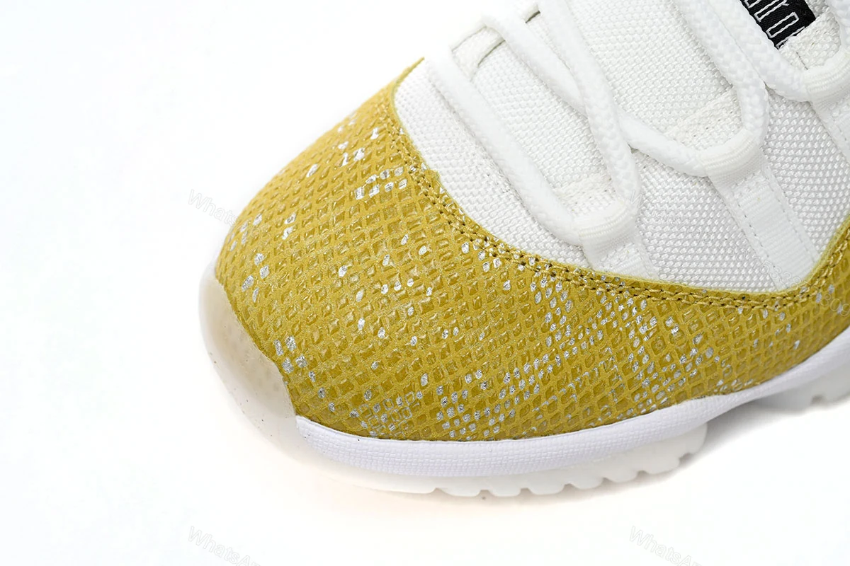 View 7 of Air Jordan 11 Retro Low WMNS “Yellow Snakeskin AH7860-107