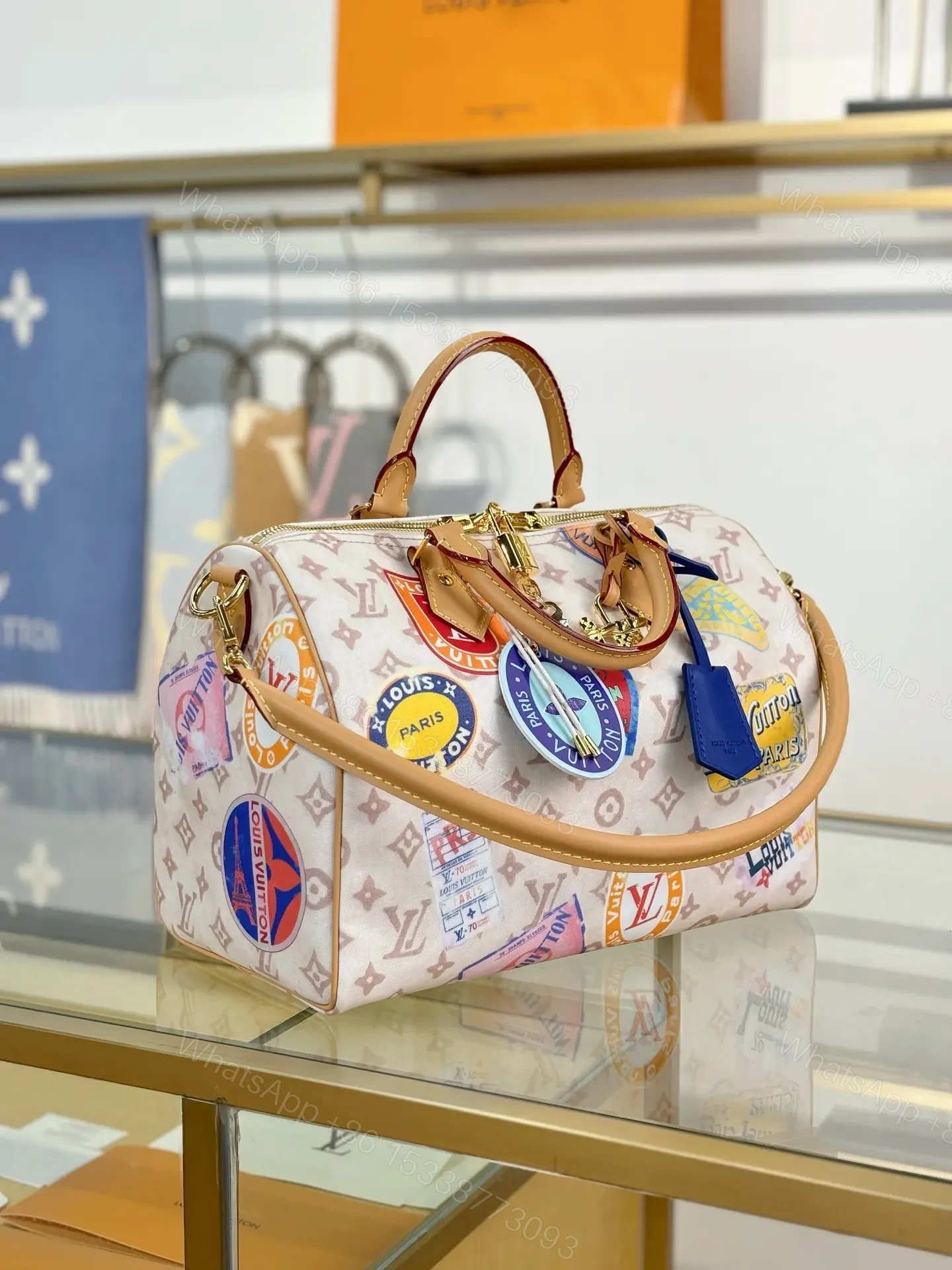 View 5 of Louis Vuitton Monogram Flight Mode Speedy Soft 30