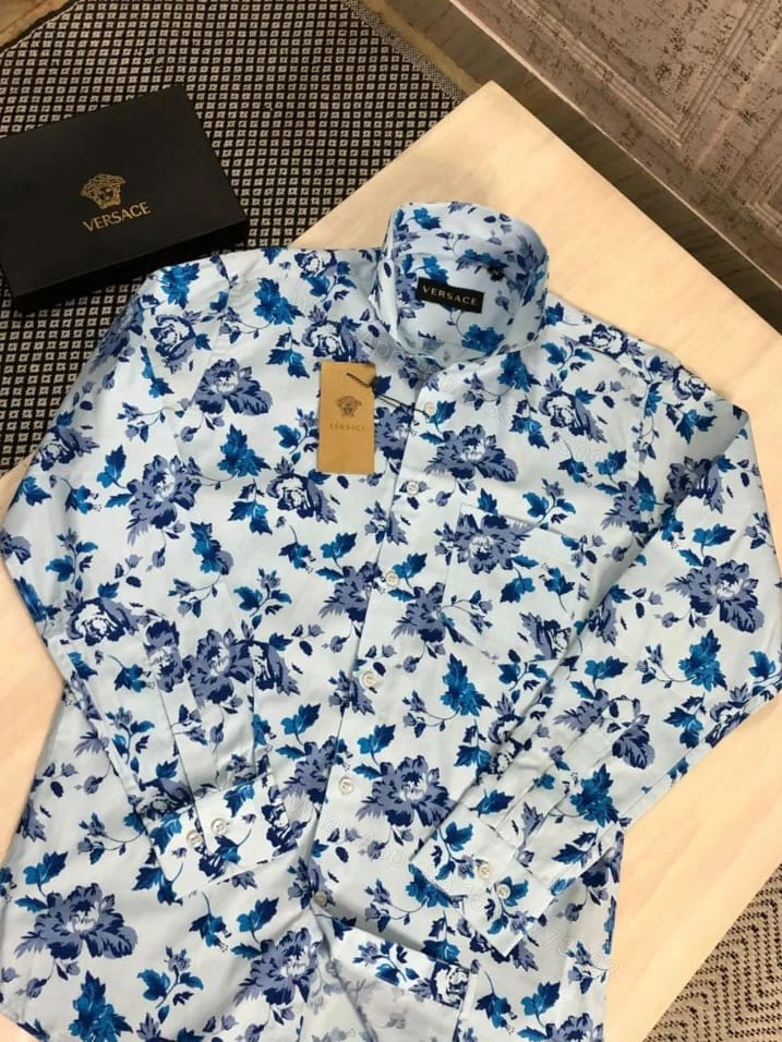 View 6 of First Copy Versace Exclusive Printed Shirts for Men