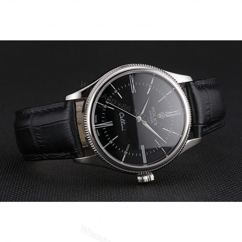 View 5 of Superclone Rolex Cellini Black Dial REP016804