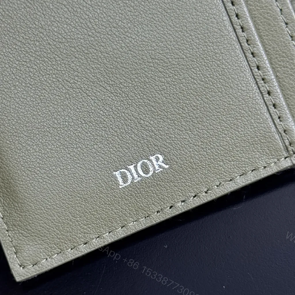 View 8 of Monogram Knit Pebble Leather Chic Wallet: Compact, Luxe