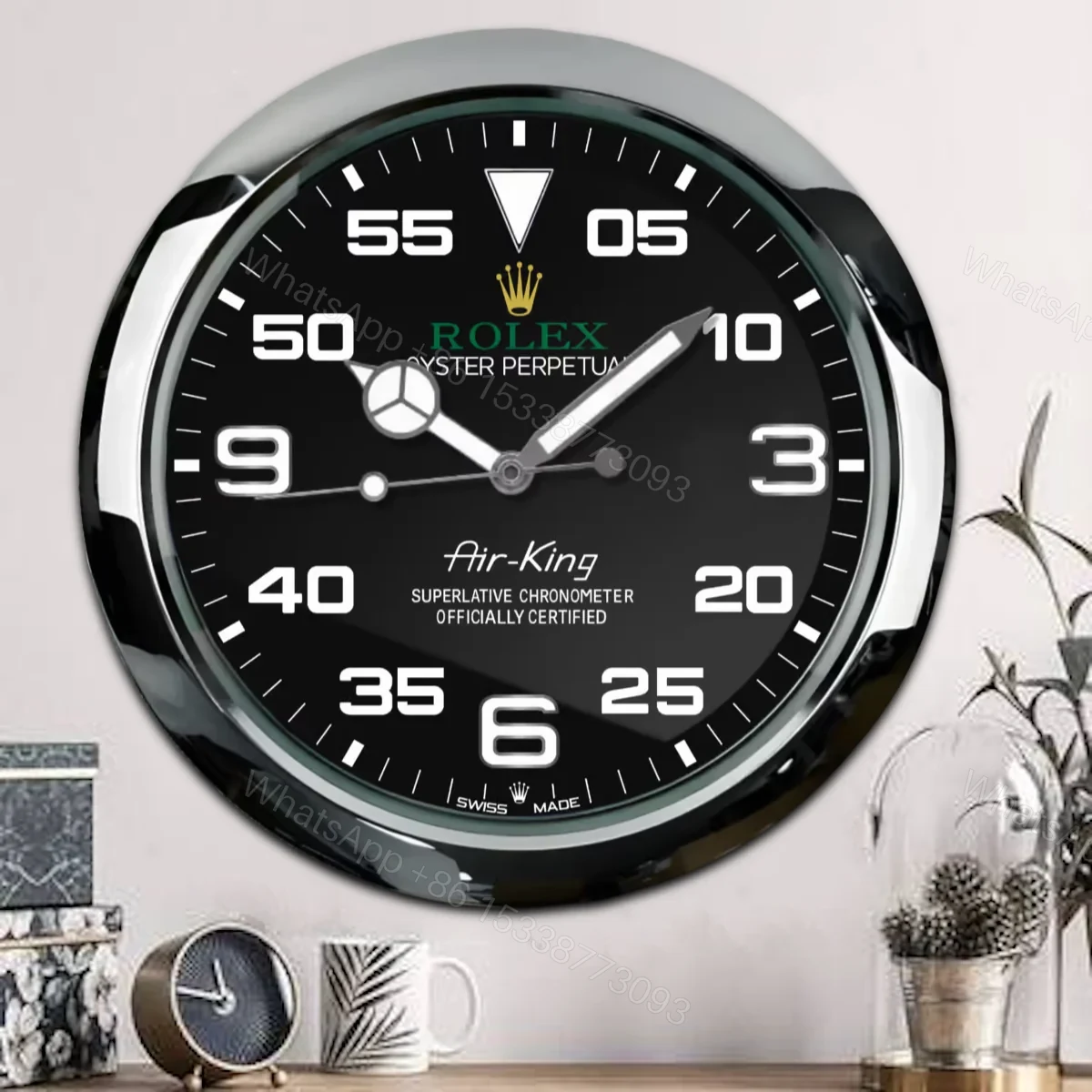 View 4 of ROLEX WALL CLOCK – AIR KING OYSTER PERPETUAL