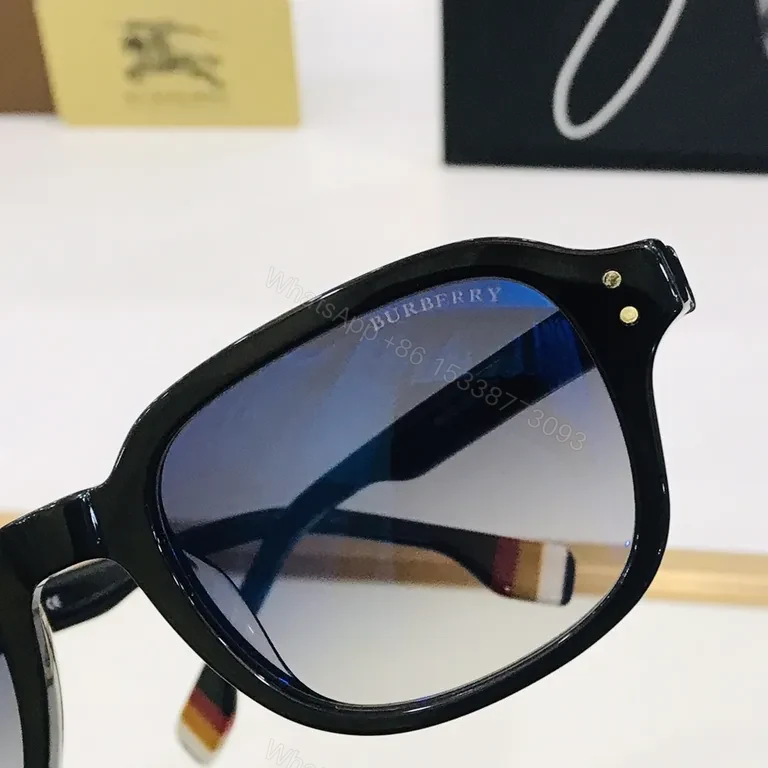 View 8 of Burberry Tortoise Sunglasses: Premium Gradient UV Sunglasses