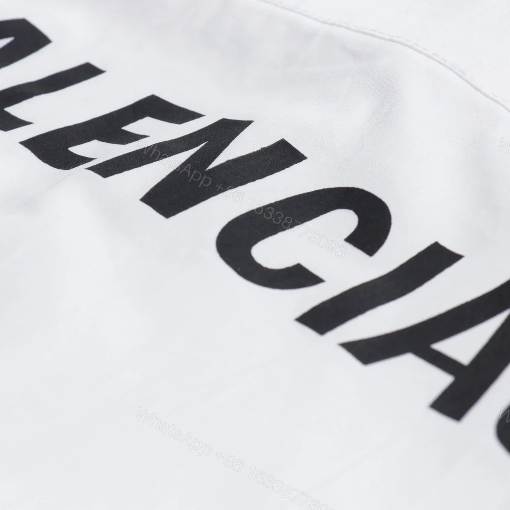 View 8 of 高仿Balenciaga*SS24系列725377長袖襯衫白色