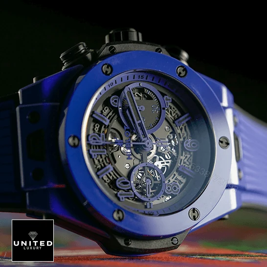 View 8 of Hublot Blue Watch Replica