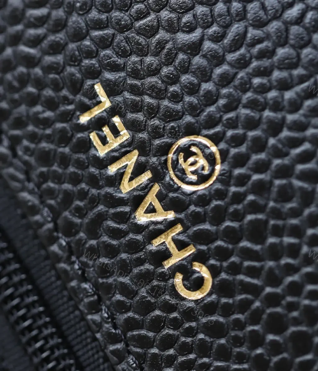 View 7 of Quilted Leather Crossbody with Gold Chain, Chic Designer-Inspired