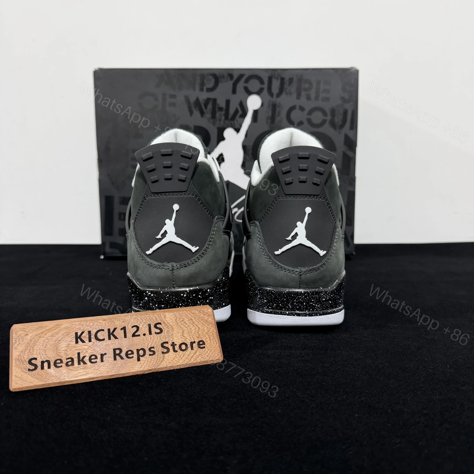View 6 of Air Jordan 4 Retro Fear Pack Reps