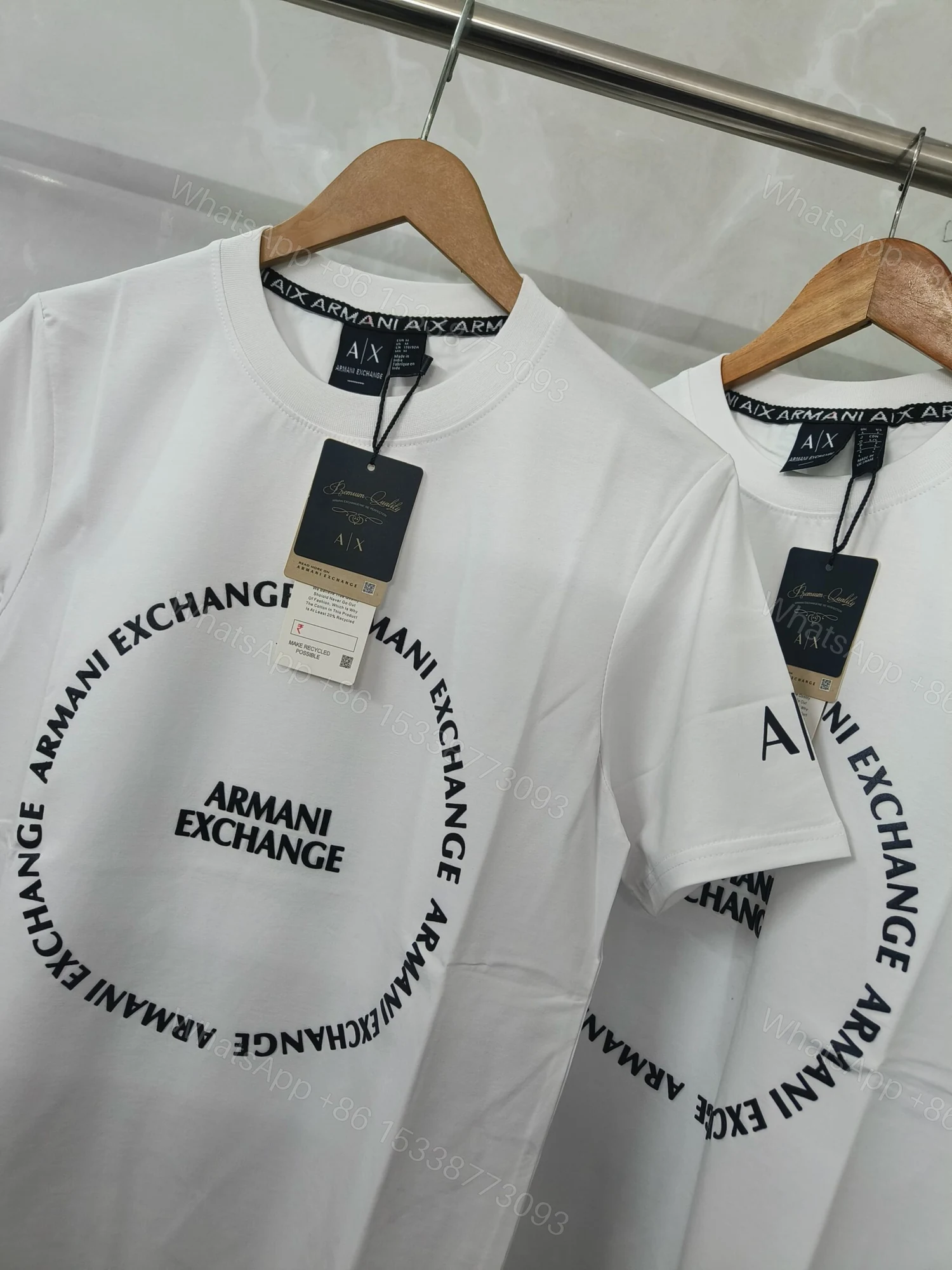 View 3 of BUY FIRST COPY ARMANI EXCHANGE SUMMER BEST QUALITY T-SHIRT