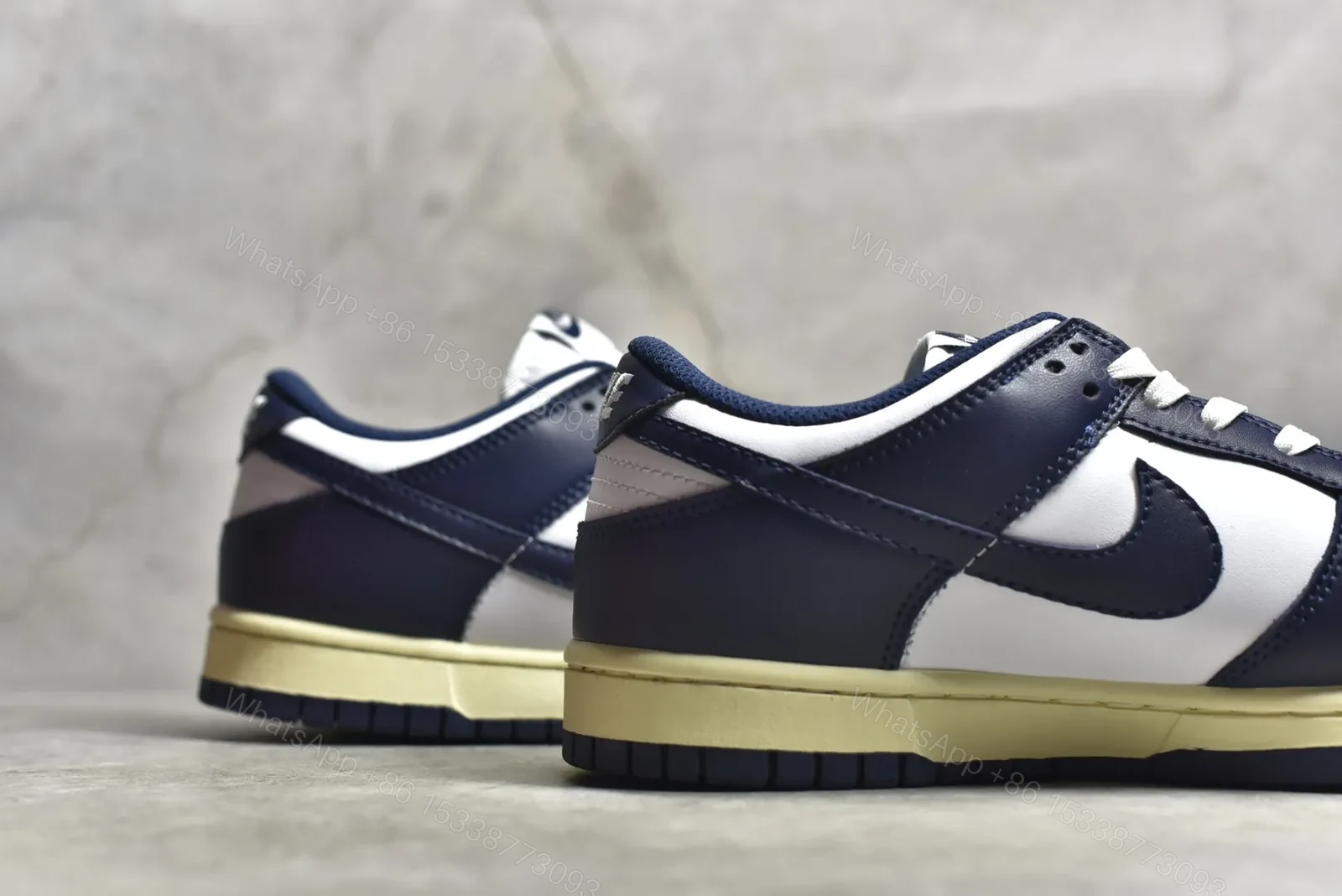 View 5 of Nike Dunk SB Low Navy Blue Replicas