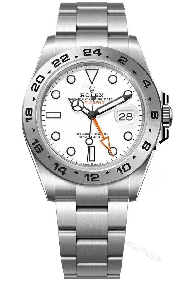 Rolex Explorer II M226570-0001 1:1 Replica White Dial 42MM 3285 Movement Super Clone Watch — view 1