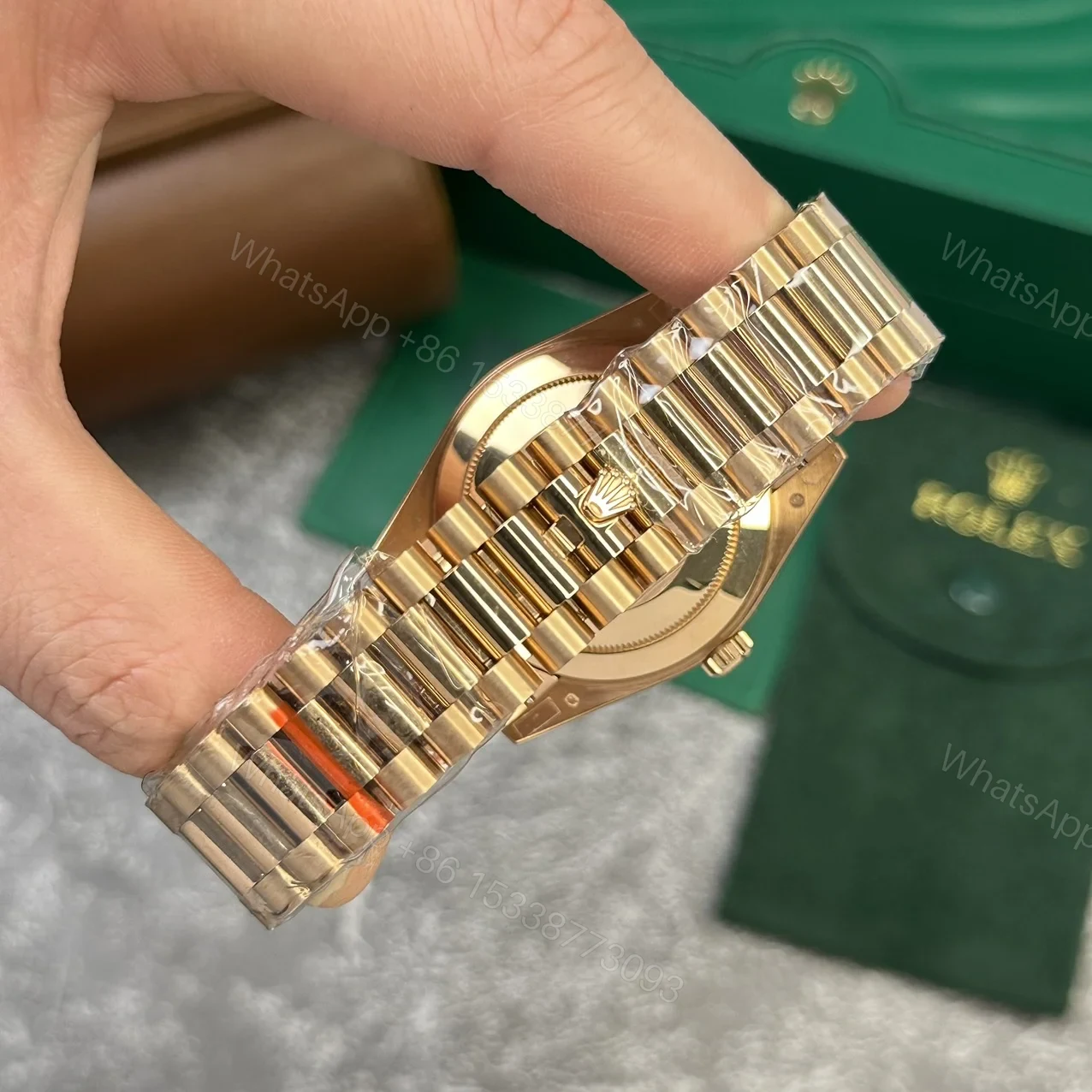 View 7 of Superclone Rolex Day-Date White Dial 128238-0113 36 mm