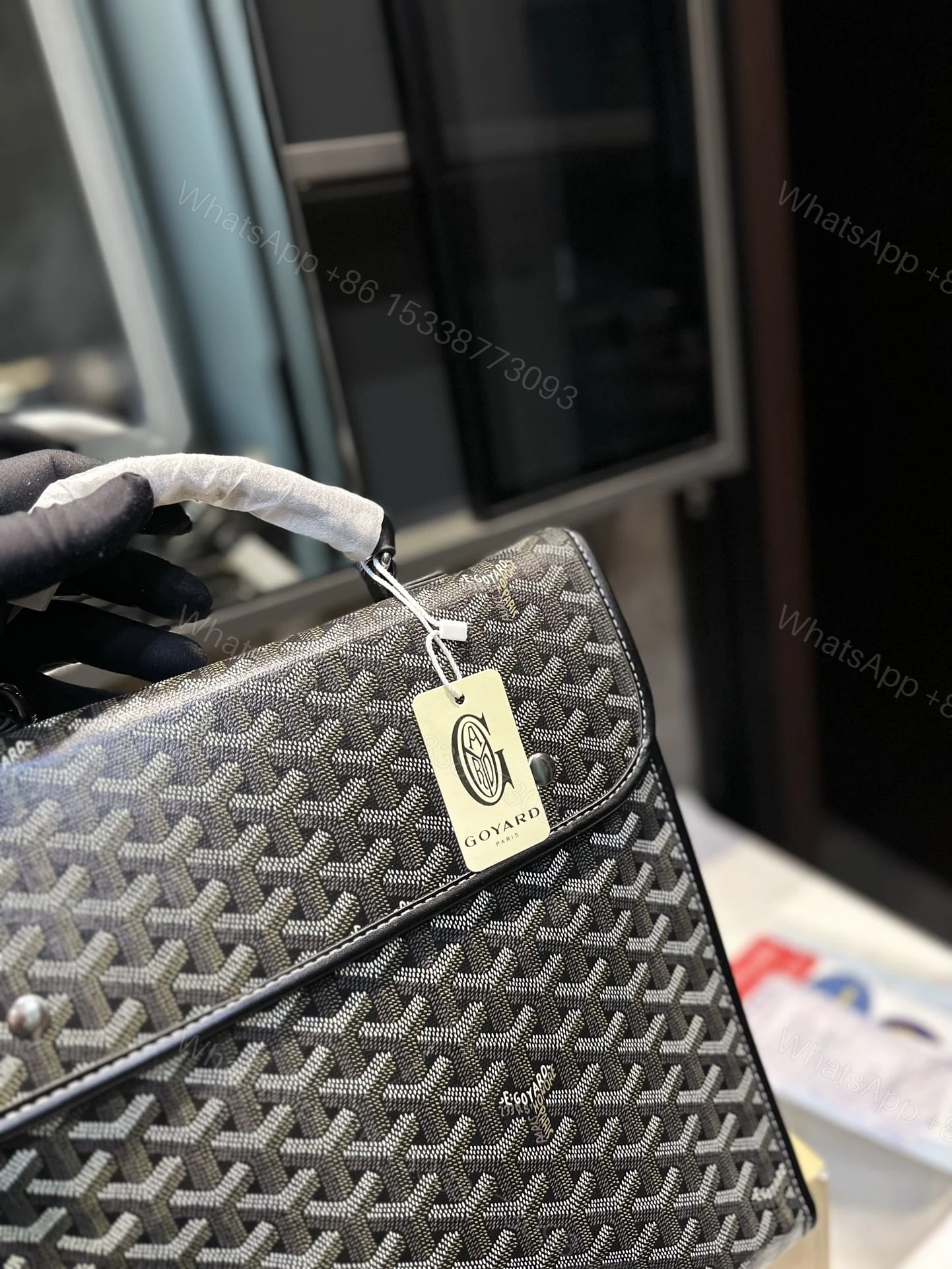 View 7 of GOYARD SAINT L?GER BACKPACK BLACK 36CM STLEGEMMLTY01CG01P