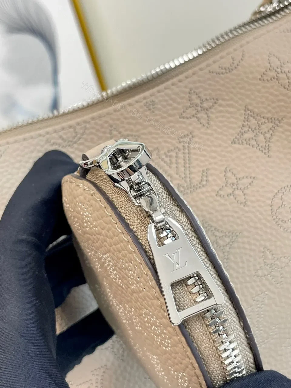 View 6 of Louis Vuitton LV Baia Mahina Mono Pattern Like Auth Handbags 26x17x7.5cm