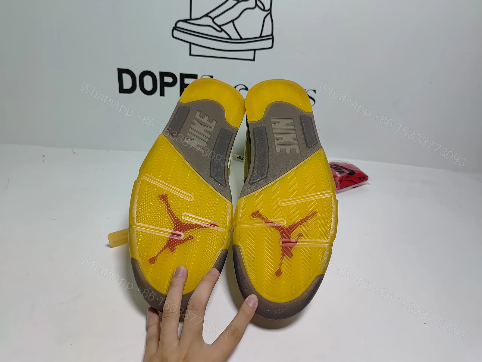 View 12 of OFF White x Air Jordan 5 Retro SP Sail DH8565-100