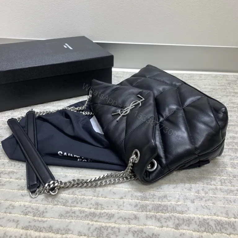 View 8 of Chic Quilted Leather Bag â€” YSL-Style Luxury, Everyday
