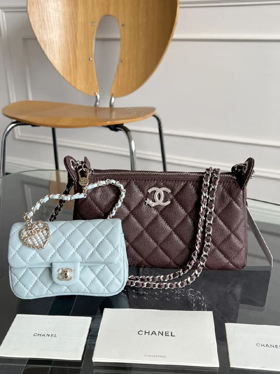View 10 of Quilted Leather Shoulder Bag: Chic, Versatile Luxury Bag