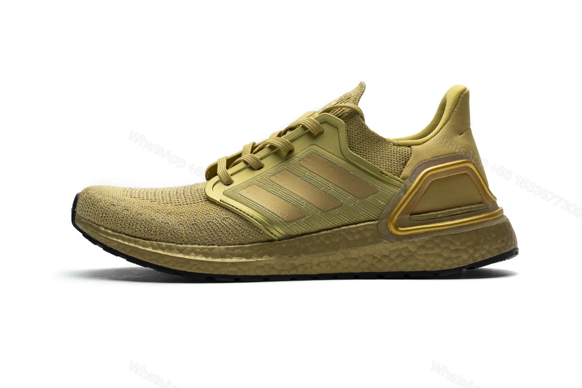 View 10 of Adidas Ultra Boost 20 Gold Metallic EG1343