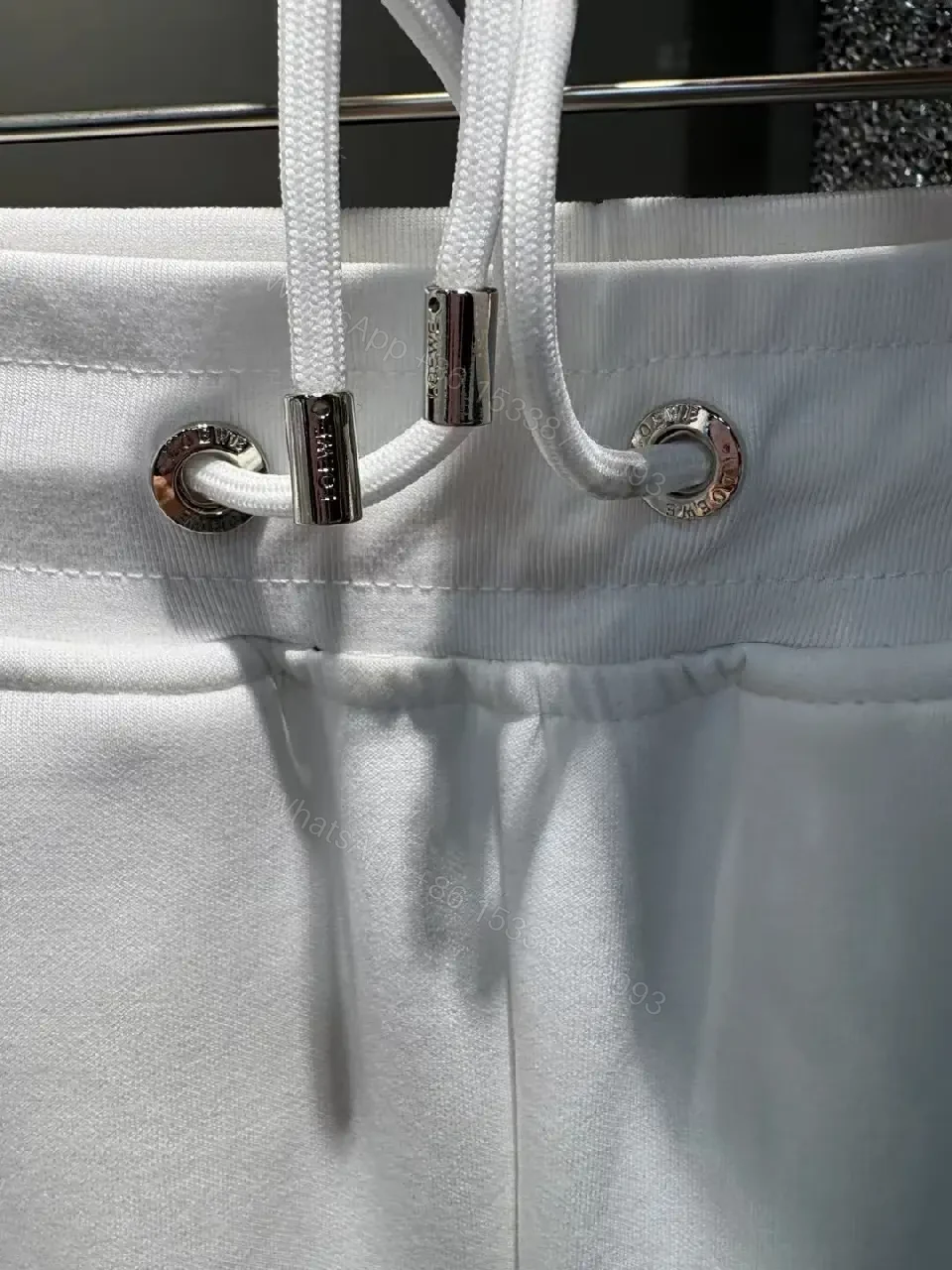 View 2 of Minimalist Monochrome Set: White Cotton T-Shirt + Joggers