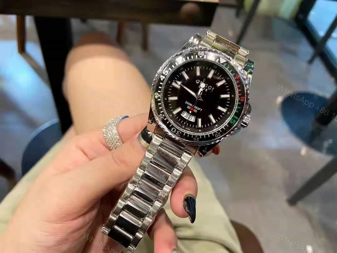 View 3 of Gucci Dive Black Dial Watch 40Mm
