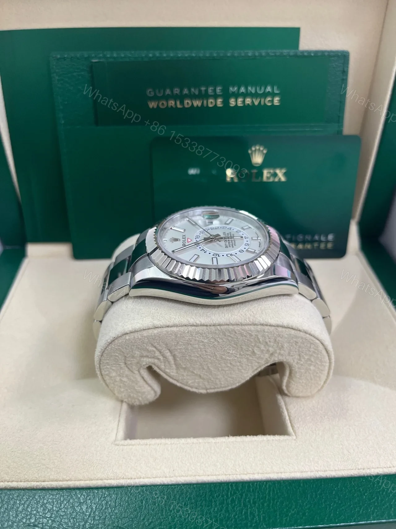 View 5 of Superclone Rolex Sky-Dweller Intense white Dial 336934