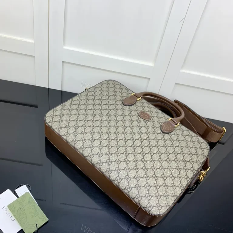 View 2 of Chic Monogram Briefcase â€” Signature Canvas, Leather, Luxe Function