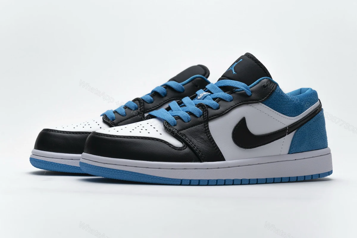 View 5 of Air Jordan 1 Low Laser Blue CK3022-004