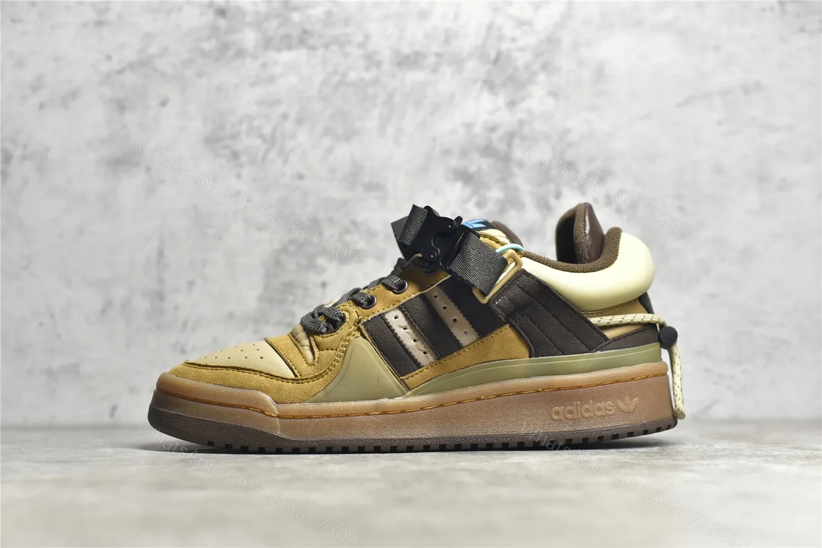 Bad Bunny x adidas original Forum Low Brown Reps — view 1