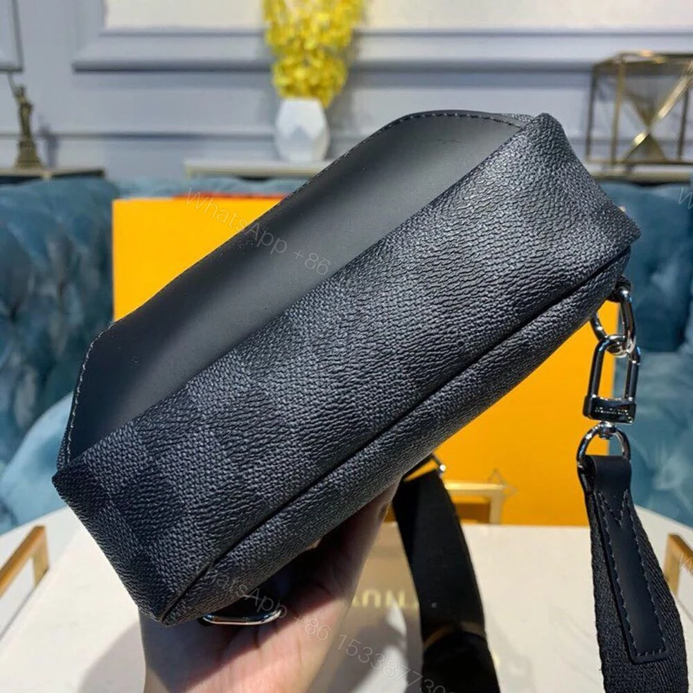 View 5 of Louis Vuitton Avenue Sling Bag Damier Graphite Canvas 31cm LV N41719