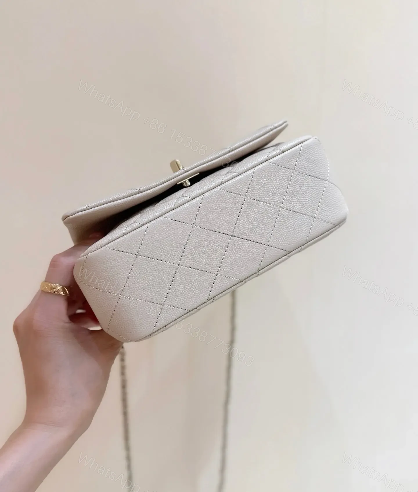 View 7 of Chanel Nano Coco Handle bag Gold Hardware
