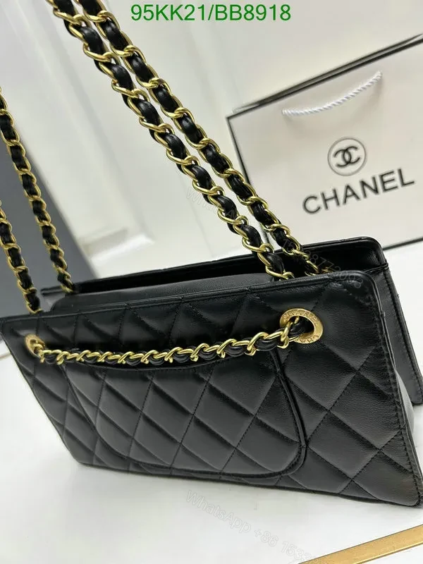 View 5 of Chanel Street Style Black Leather Bag FT462