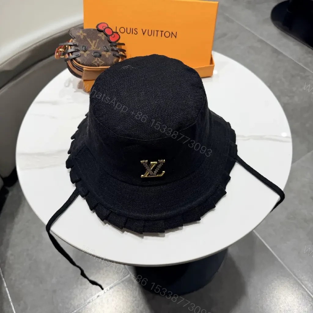 View 2 of Chic Structured Bucket Hat with Premium Emblem