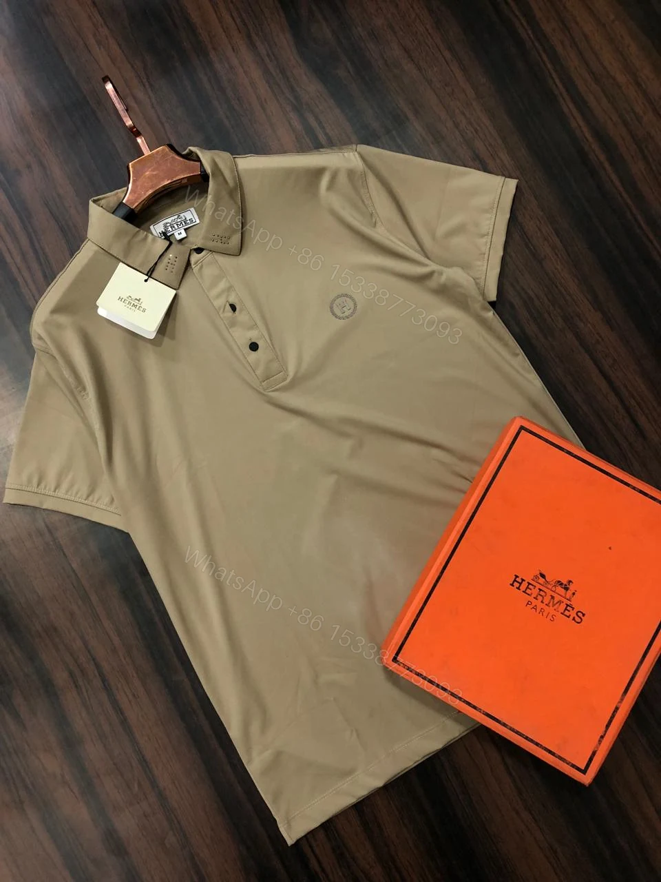 View 5 of FIRST COPY HERMES VERY EXCLUSIVE POLOS T-SHIRT