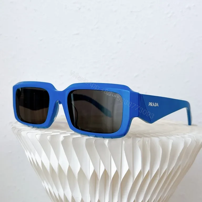 View 2 of Crisp White Frame Sunglasses: Prada-Inspired Luxury