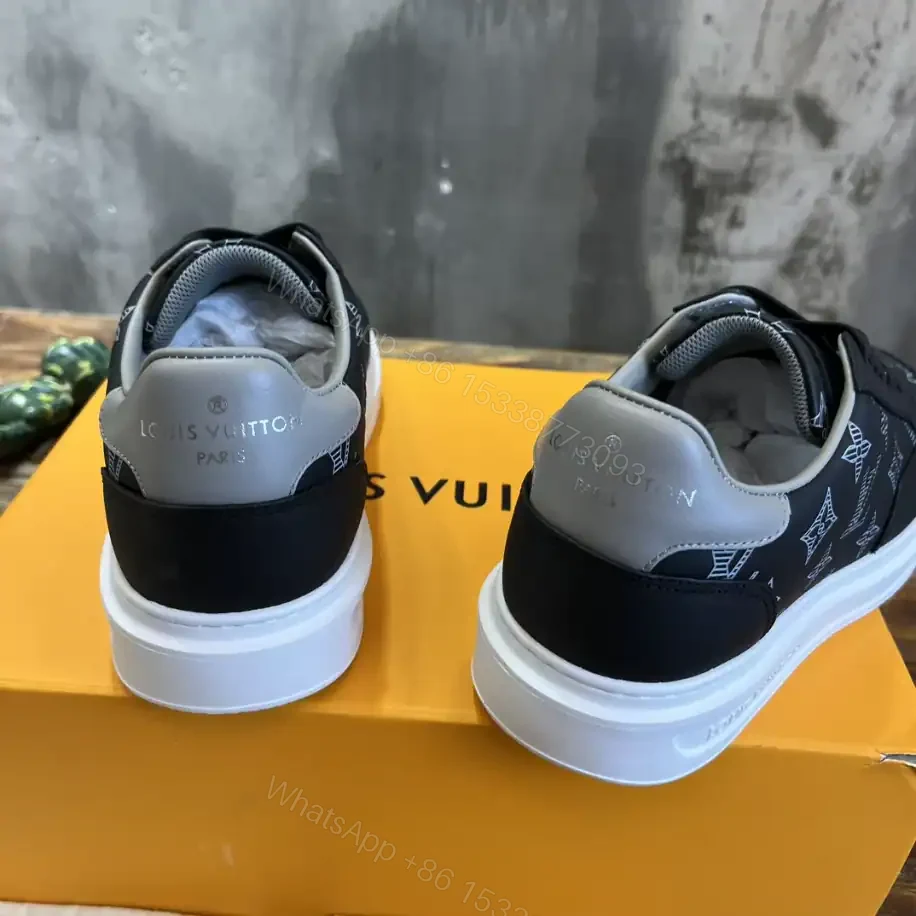 View 8 of LOUIS VUITTON BEVERLY HILLS SNEAKER IN BLACK – LSVT340