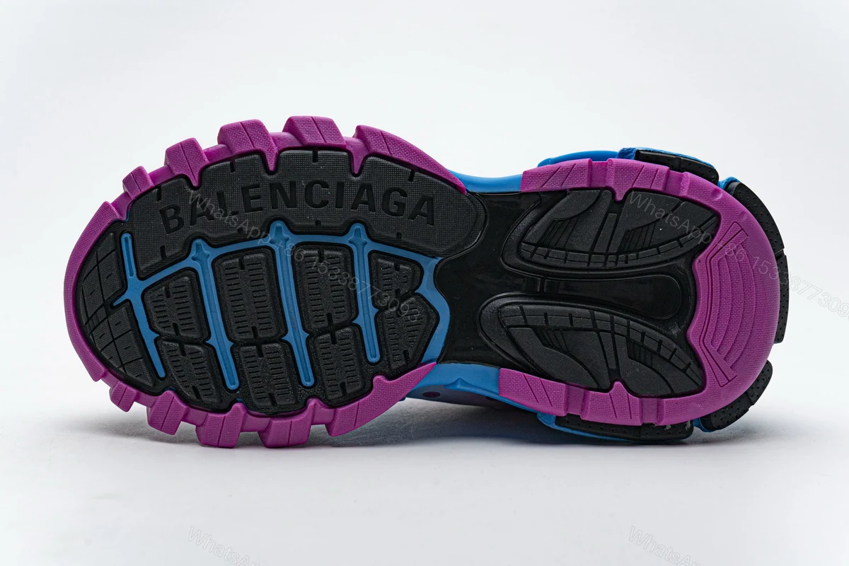 View 5 of Balenciaga Track.Blue Pink Silver 542436 W1GC1 4051