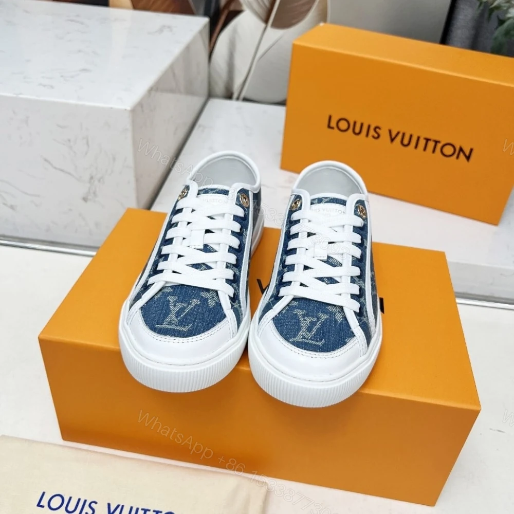 View 3 of LOUIS VUITTON LV LAGOON SNEAKER DENIM BLUE 1AGYG4