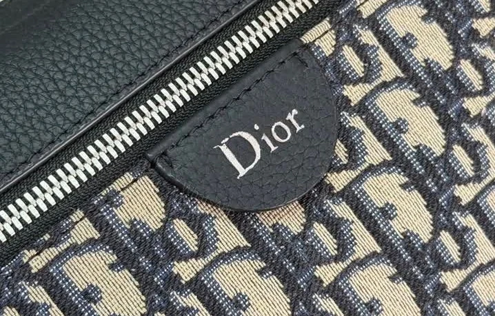 View 7 of Dior Replica Rider Zipped Messenger Bag Canvas and Leather