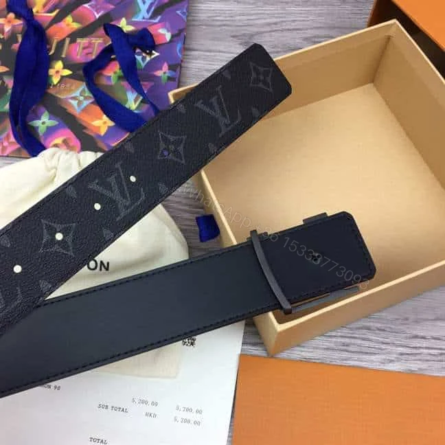 View 4 of LOUIS VUITTON PYRAMIDE 40MM REVERSIBLE BELT – B179