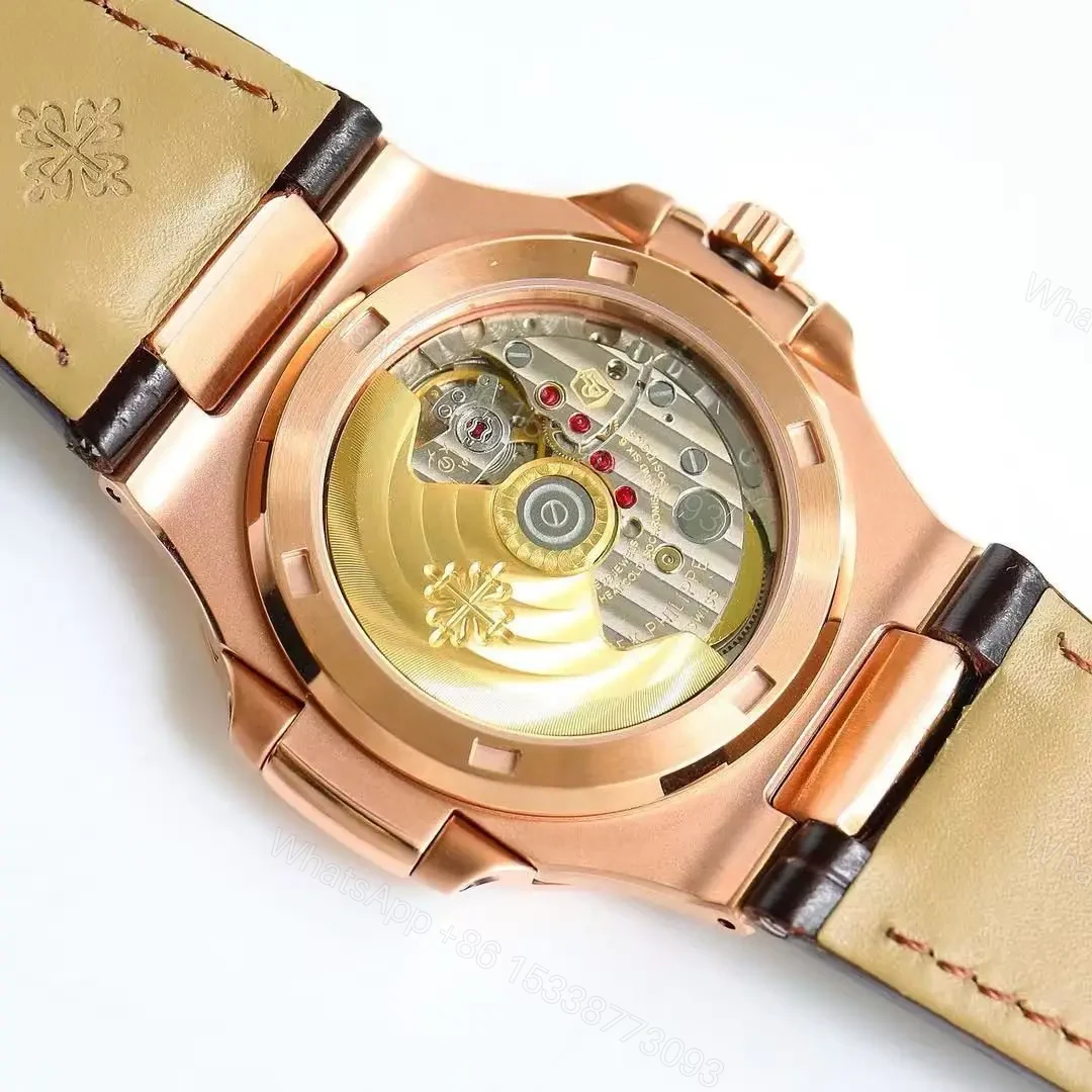 View 9 of Replica Patek Philippe Nautilus 5711R Leather