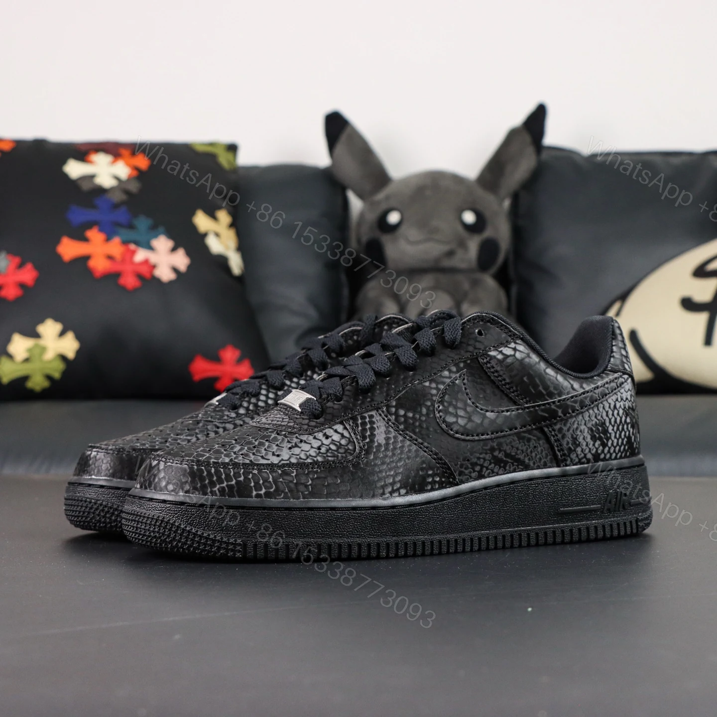 View 8 of Air Force 1 Low Kobe Bryant Court Black Reps